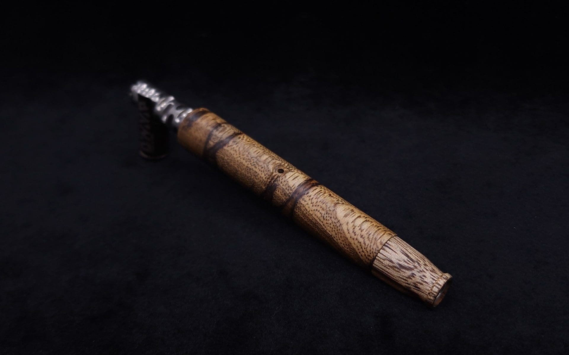 This image portrays Blunt/Spliff Dynavap XL Burl Stem + Matched Burl M.P.-NEW! by Dovetail Woodwork.