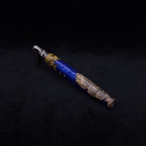 This image portrays Cascades Dynavap XL Burl Hybrid Stem + Book-Matched M.P.-NEW/2025 by Dovetail Woodwork.