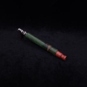 This image portrays Blunt/Spliff Dynavap XL Burl Stem + Matched Redheart M.P.-NEW! by Dovetail Woodwork.