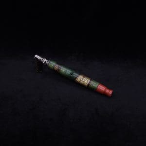 This image portrays Blunt/Spliff Dynavap XL Burl Stem + Matched Redheart M.P.-NEW! by Dovetail Woodwork.