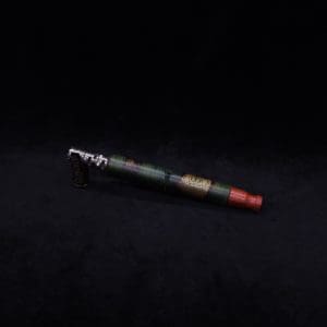 This image portrays Blunt/Spliff Dynavap XL Burl Stem + Matched Redheart M.P.-NEW! by Dovetail Woodwork.