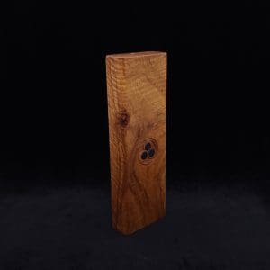 This image portrays Dynavap Device/Material Storage Case-Walnut Burl-Slim XL by Dovetail Woodwork.