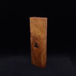 This image portrays Dynavap Device/Material Storage Case-Walnut Burl-Slim XL by Dovetail Woodwork.