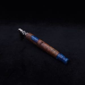 This image portrays Straight Taper Dynavap XL Burl Hybrid Stem + Book-Matched M.P. - NEW! by Dovetail Woodwork.