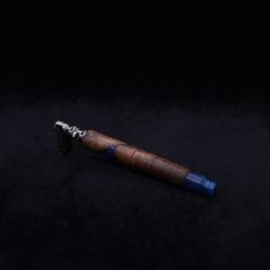 This image portrays Straight Taper Dynavap XL Burl Hybrid Stem + Book-Matched M.P. - NEW! by Dovetail Woodwork.