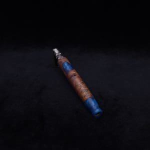 This image portrays Straight Taper Dynavap XL Burl Hybrid Stem + Book-Matched M.P. - NEW! by Dovetail Woodwork.