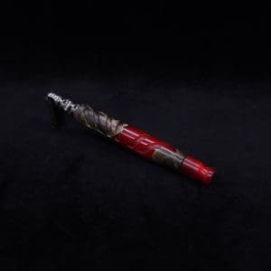 This image portrays Cascades Dynavap XL Burl Luminescent Hybrid Stem + Book-Matched M.P.-NEW/2025 by Dovetail Woodwork.