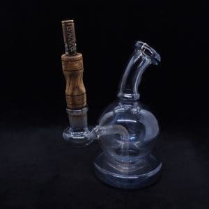 This image portrays Dynavap High Class 14mm WPA/Stem-NEW! by Dovetail Woodwork.