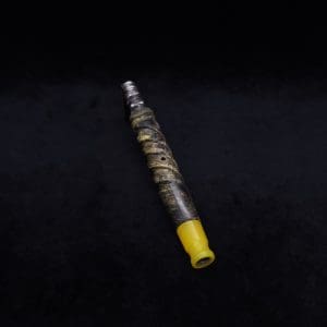 This image portrays Helical Dynavap XL Burl Stem + (2) Book-Matched M.P.'s-NEW! by Dovetail Woodwork.