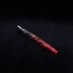 This image portrays Helical Dynavap XL Burl Stem + Book-Matched M.P.-NEW! by Dovetail Woodwork.