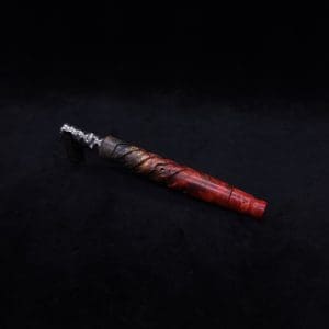 This image portrays Helical Dynavap XL Burl Stem + Book-Matched M.P.-NEW! by Dovetail Woodwork.