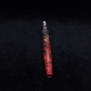 This image portrays Helical Dynavap XL Burl Stem + Book-Matched M.P.-NEW! by Dovetail Woodwork.