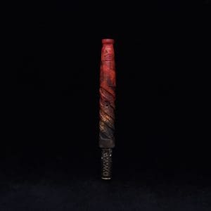 This image portrays Helical Dynavap XL Burl Stem + Book-Matched M.P.-NEW! by Dovetail Woodwork.