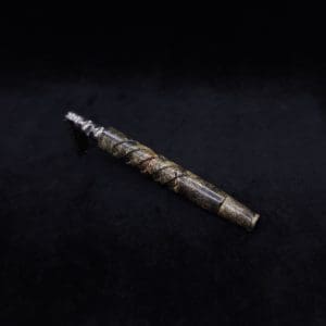 This image portrays Helical Dynavap XL Burl Stem + (2) Book-Matched M.P.'s-NEW! by Dovetail Woodwork.