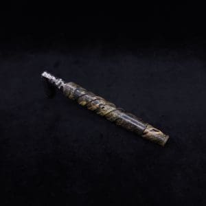 This image portrays Helical Dynavap XL Burl Stem + (2) Book-Matched M.P.'s-NEW! by Dovetail Woodwork.