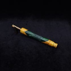 Tri-Axial XL Burl Hybrid Dynavap Stem + Book-Matched M.P. - NEW DESIGN!