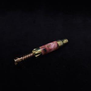 This image portrays Vong[i] Cosmic Burl Sleeve-Buckeye Burl by Dovetail Woodwork.