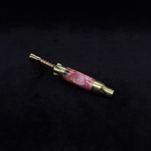This image portrays Vong[i] Cosmic Burl Sleeve-Buckeye Burl by Dovetail Woodwork.