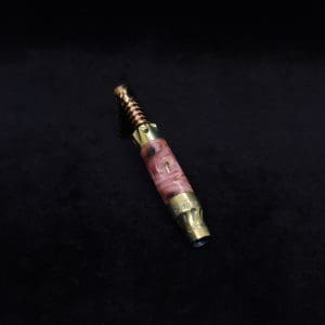 This image portrays Vong[i] Cosmic Burl Sleeve-Buckeye Burl by Dovetail Woodwork.