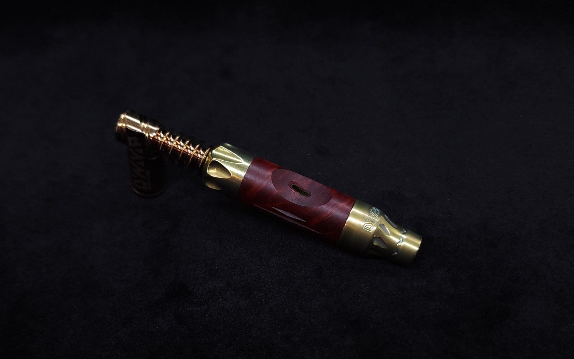 This image portrays Vong[i] Burl Wood Sleeve-Manzanita Burl Wood by Dovetail Woodwork.