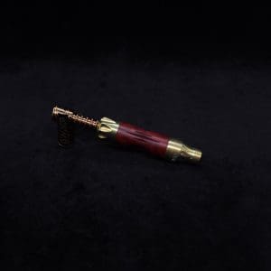 This image portrays Vong[i] Burl Wood Sleeve-Manzanita Burl Wood by Dovetail Woodwork.