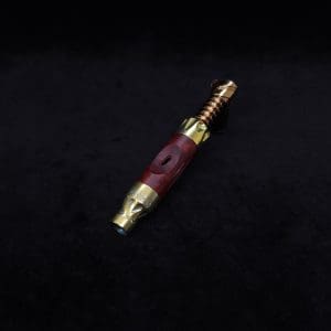 This image portrays Vong[i] Burl Wood Sleeve-Manzanita Burl Wood by Dovetail Woodwork.