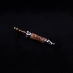 This image portrays Vong[i] Burl Wood Sleeve-Graybox Burl Wood by Dovetail Woodwork.