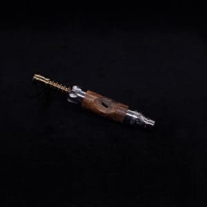 This image portrays Vong[i] Burl Wood Sleeve-Graybox Burl Wood by Dovetail Woodwork.