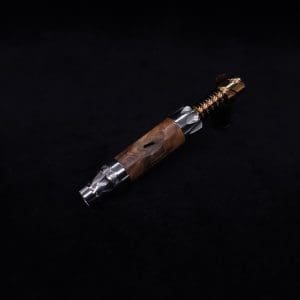 This image portrays Vong[i] Burl Wood Sleeve-Graybox Burl Wood by Dovetail Woodwork.