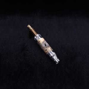 This image portrays Vong[i] Cosmic Burl Sleeve-Buckeye Burl by Dovetail Woodwork.