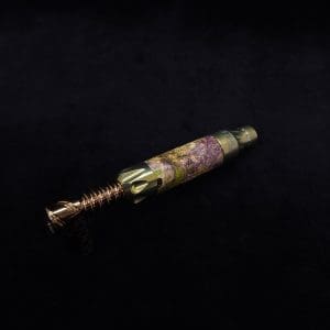 This image portrays Vong[i] Cosmic Burl Sleeve-Highly Figured Maple Burl by Dovetail Woodwork.