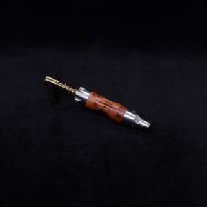 This image portrays Vong[i] Burl Wood Sleeve-Thuya Burl Wood by Dovetail Woodwork.