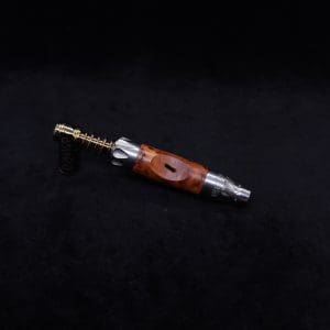 This image portrays Vong[i] Burl Wood Sleeve-Thuya Burl Wood by Dovetail Woodwork.