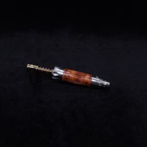 This image portrays Vong[i] Burl Wood Sleeve-Thuya Burl Wood by Dovetail Woodwork.