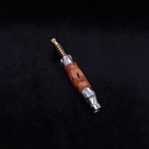 This image portrays Vong[i] Burl Wood Sleeve-Thuya Burl Wood by Dovetail Woodwork.