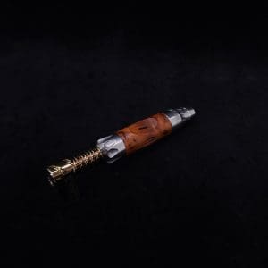 This image portrays Vong[i] Burl Wood Sleeve-Thuya Burl Wood by Dovetail Woodwork.