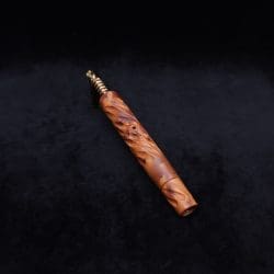 Segmented Helix XL Thuya Burl-Dynavap Stem + Matching M.P. - New!
