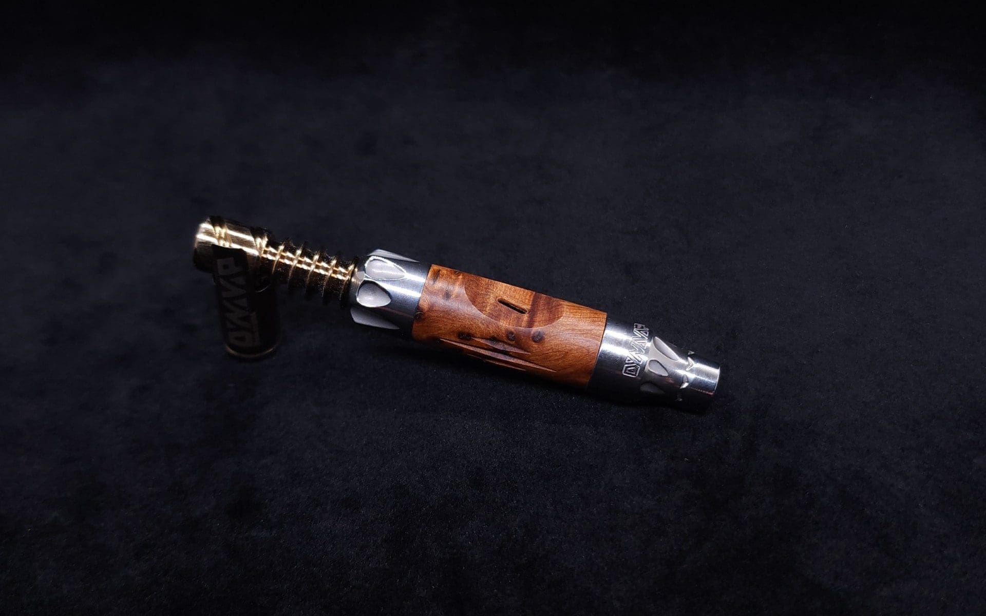 This image portrays Vong[i] Burl Wood Sleeve-Thuya Burl Wood by Dovetail Woodwork.