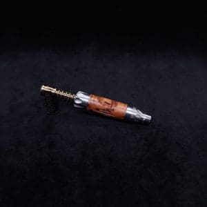 This image portrays Vong[i] Burl Wood Sleeve-Thuya Burl Wood by Dovetail Woodwork.