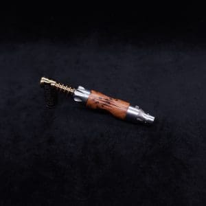 This image portrays Vong[i] Burl Wood Sleeve-Thuya Burl Wood by Dovetail Woodwork.