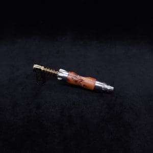 This image portrays Vong[i] Burl Wood Sleeve-Thuya Burl Wood by Dovetail Woodwork.