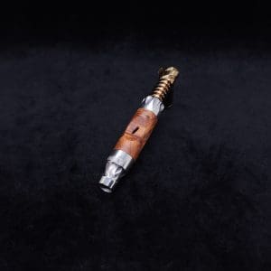 This image portrays Vong[i] Burl Wood Sleeve-Thuya Burl Wood by Dovetail Woodwork.