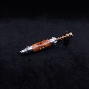 This image portrays Vong[i] Burl Wood Sleeve-Thuya Burl Wood by Dovetail Woodwork.