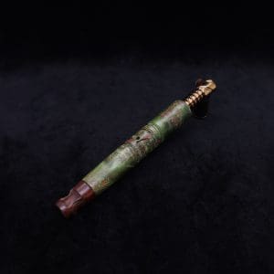 This image portrays Viper XL Stem Dynavap Midsection + Matched Snakewood M.P. - NEW DESIGN ☘ by Dovetail Woodwork.
