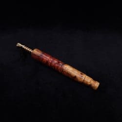 Viper XL Stem Dynavap Midsection + Book-Matched M.P. - Exhibition Grade Amboyna Burl ☘