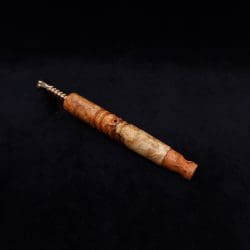 Viper XL Stem Dynavap Midsection + Book-Matched M.P. - Exhibition Grade Amboyna Burl ☘