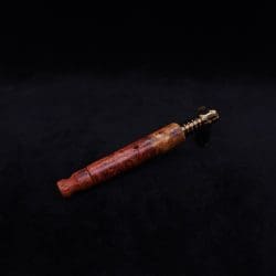 Blunt (Standard) Dynavap Burl Stem + Book-Matched M.P. - Exhibition Grade Amboyna Burl ☘