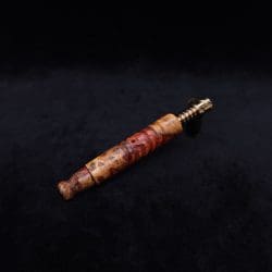 Viper (Standard) Stem Dynavap Midsection + Book-Matched M.P. - Exhibition Grade Amboyna Burl ☘