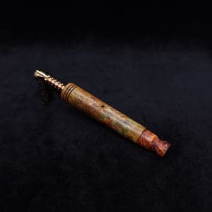 This image portrays Blunt (Standard) Dynavap Burl Stem + Matched M.P. by Dovetail Woodwork.