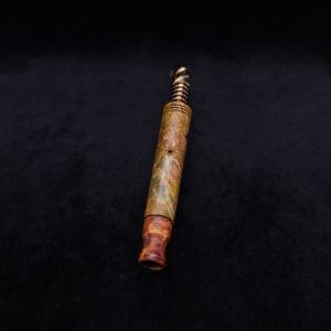 This image portrays Blunt (Standard) Dynavap Burl Stem + Matched M.P. by Dovetail Woodwork.